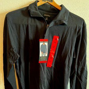 Banana Republic Half-zip Long-sleeve Shirt